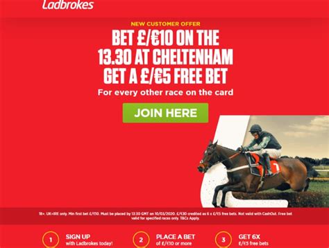 ladbrokes free bet cheltenham